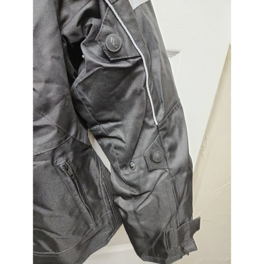 WD Motorsports Women's Motorcycle Jacket - Adjustable Large‎ Padded Rider - Picture 10 of 16